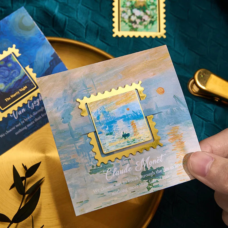 Metal Sunflower Oil Painting Bookmark - Book Page Holder and Marker for Kids, Students, Teachers - Unique Stationery Gift