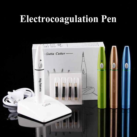 Electrocoagulation Hemostatic Pen — Veterinary Cautery & Gutta Cutter Device, Surgical Instrument for Hemostasis