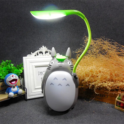 My Neighbor Totoro Cartoon LED Charging Night Light – Animal USB Table Lamp for Kids, Reading & Room Decor Gift