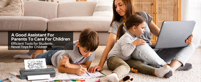 New A4 Portable Wireless Printer M832 – Inkless Thermal 300DPI Mobile Printer for Travel, Work & Home, Android & iOS Support