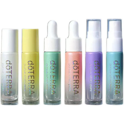 6pcs 10ml Glass Roller Bottles – Leakproof Empty Essential Oil Bottles with Stainless Steel Balls