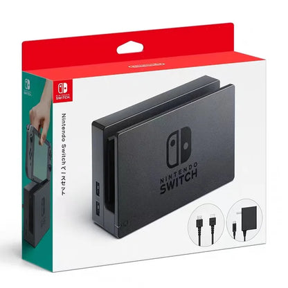 Official Nintendo Switch TV Dock with AC Adapter and HDMI Cable, Supports Displaying Nintendo Switch Games on TV
