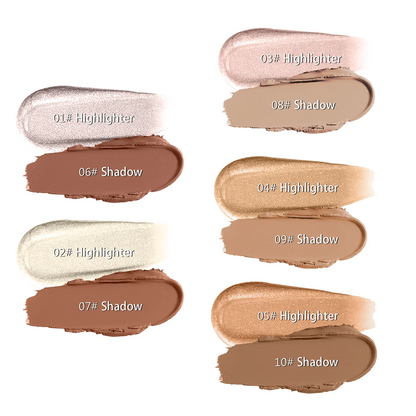 Multifunctional Highlight & Contour Stick – Concealer, Face Brightening, Blush & Sculpting Makeup