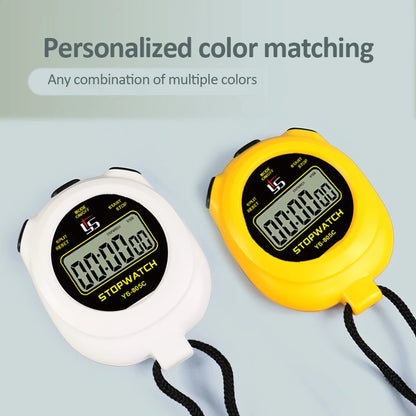 Professional Digital Pocket Stopwatch – Handheld Chronometer Timer with 0.01s Precision for Outdoor Sports & Training