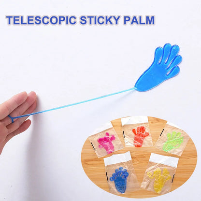 5-50 Pcs Kids Funny Sticky Hands Toy - Elastic Sticky Squishy Slap Palm Toy, Novelty Gift for Party Favors