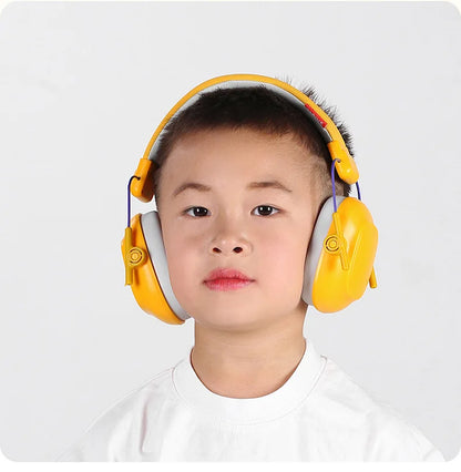 Kids Noise-Cancelling Earmuffs – Soundproof Headphones for Aircraft, Learning & Drums