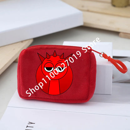 Sprunkis Cartoon Anime Backpack for Boys & Girls – Breathable, Wear-Resistant Canvas Schoolbag for Kids