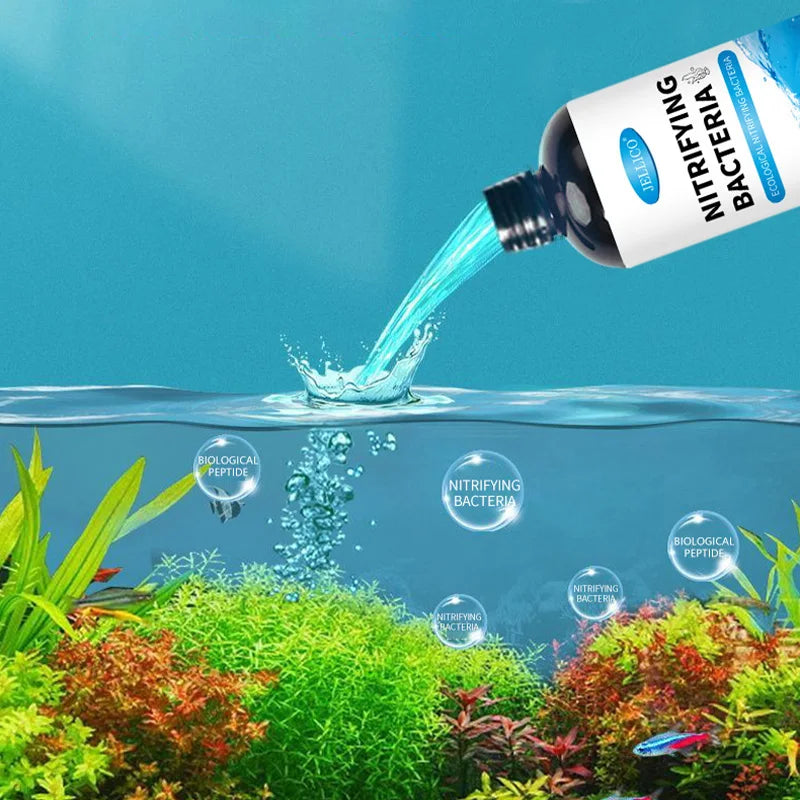 300ml Nitrifying Bacteria Liquid – Fish Tank Water Purifier & Treatment for Aquarium Fish Farming