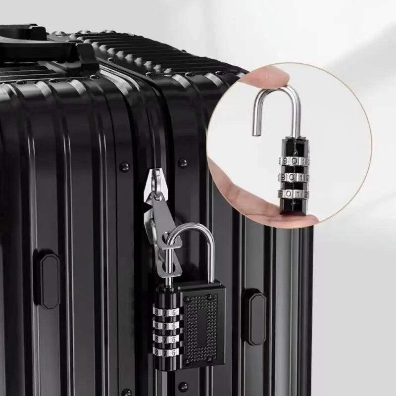 Metal 4-Digit Code Lock – Waterproof Outdoor Padlock for Suitcases, Luggage, Home Lockers & Room Security