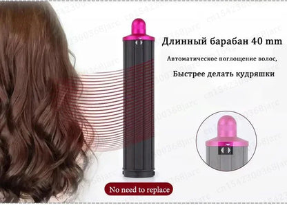 Upgraded Automatic Curling Nozzle Adapter for Dyson Supersonic Hair Dryer – Nural HD16 HD15 Cylinder Comb Accessory