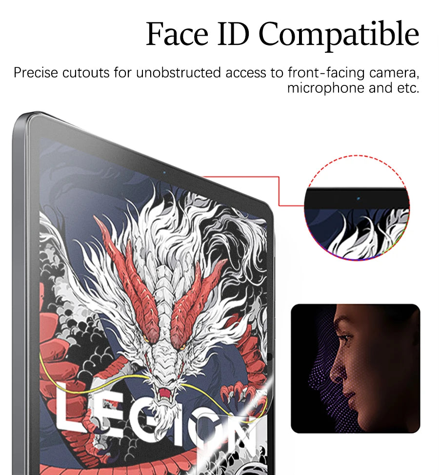 3Pcs Paper-Like Screen Protector for Lenovo Legion Y700 2025 – 8.8" 3rd & 2nd Gen 2023, No Glass Protector        4o mini