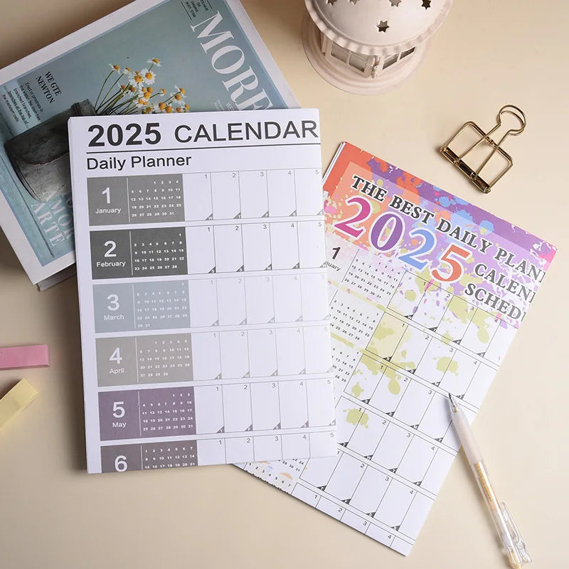 2024-2025 Kawaii Wall Calendar Planner – Large Schedule Organizer, To-Do List, Target Tracker, Office Supplies
