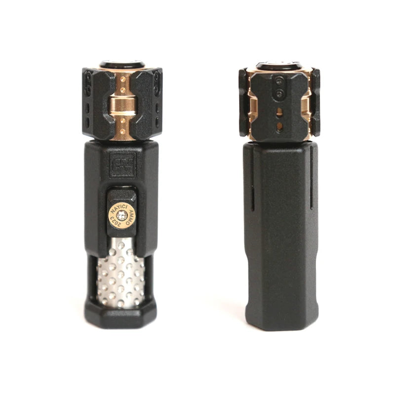 Musketeers Gun Bolt Type Fidget Spinner – Metal EDC Haptic Slider, ADHD Stress Relief & Office Desk Toy for Adults