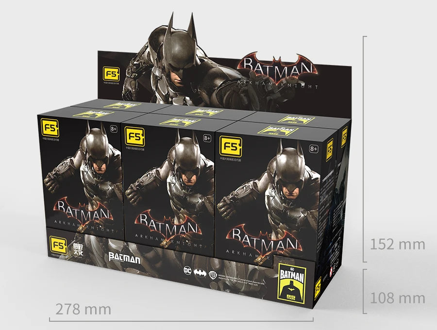 F5 Batman Arkham Knight Action Figures – 7 Styles, 10cm Blind Box Model Collectibles for Boys