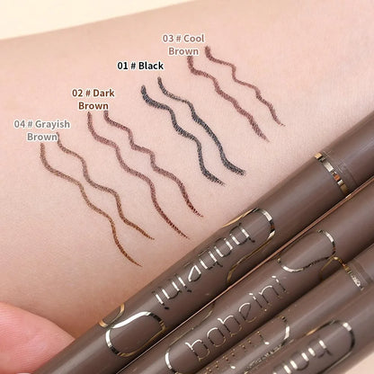 Waterproof Quick-Dry Liquid Eyeliner – Ultra-Fine Matte Black/Brown Long-Lasting Eye Makeup Gift