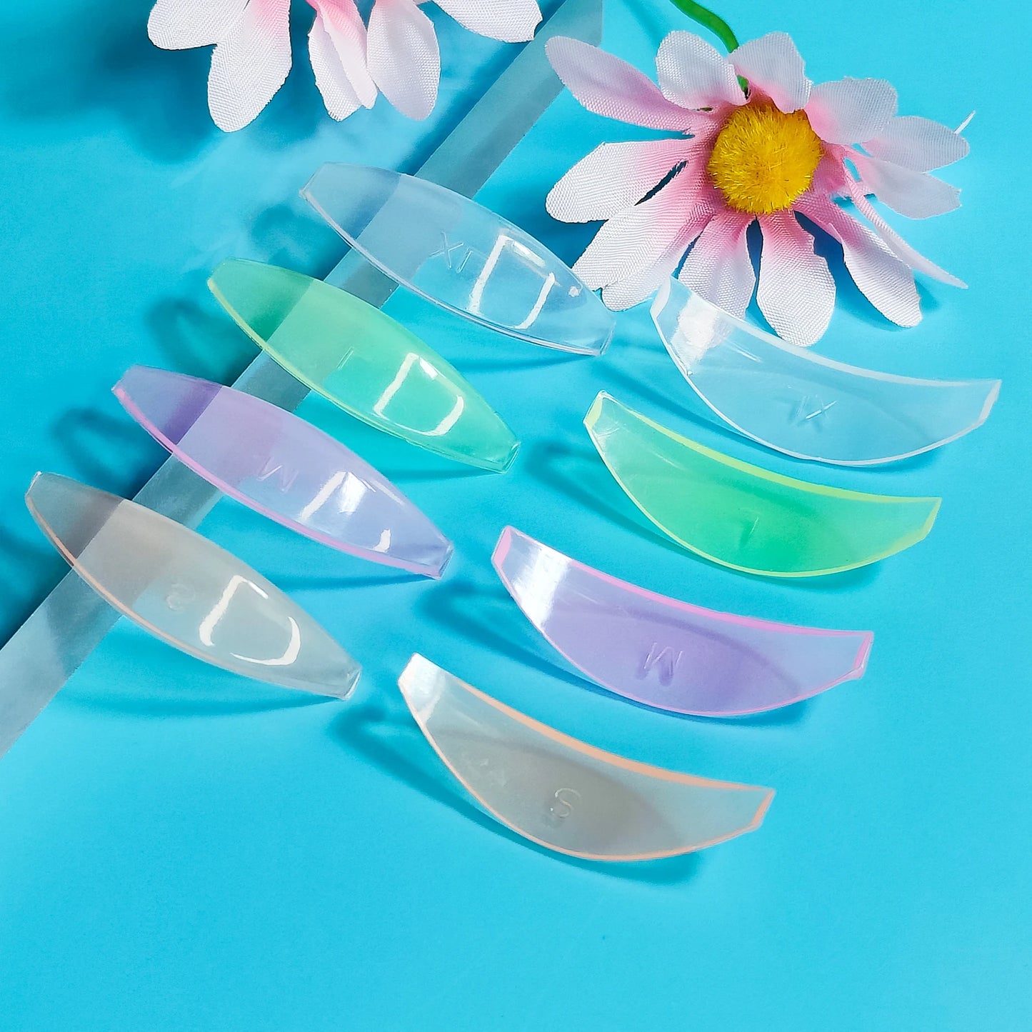 Libeauty Silicone Eyelash Perm Pads – Lifting Rods & Shields for Lash Curling, Makeup Applicator Tool