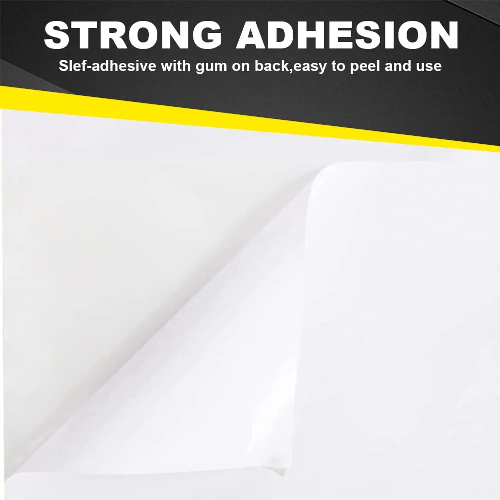 10PCS Clear Self-Adhesive Packing List Envelopes - Plastic Shipping/Mailing Pouches for Packing Slips and Invoice Labels