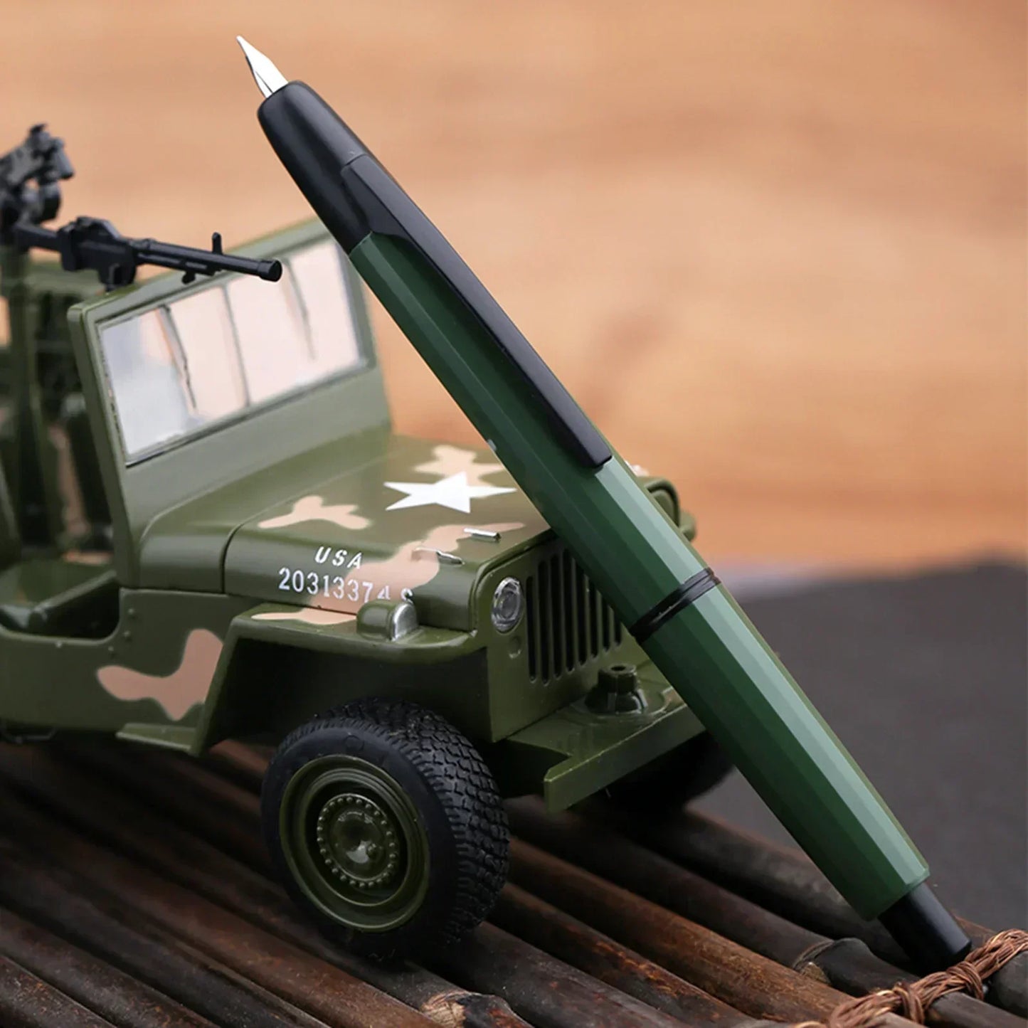 MAJOHN A2 Press Fountain Pen - Retractable EF Nib 0.4mm Resin Ink Pen with Converter, Lighter than A1, Perfect for Writing and Christmas Gift