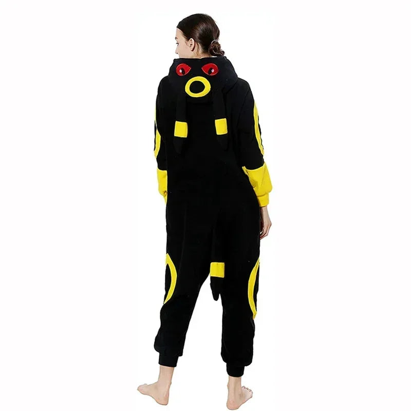 Pokémon Kigurumi Onesie — Pikachu, Gengar, Snorlax, Eevee, Squirtle, Umbreon Pajamas Cosplay Costume for Adults & Halloween Gift