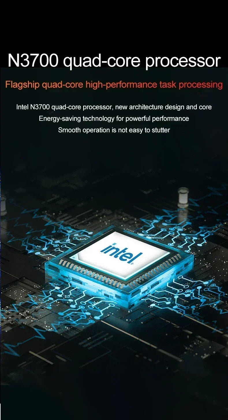 14.1” Ultra Slim Laptop – 16GB RAM, 2TB SSD, Intel N3700, 1920x1080 Display, Windows 11 Pro