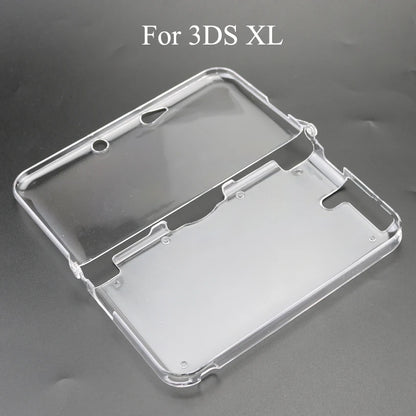 YuXi Clear Plastic Crystal Case — Hard Shell Protective Cover for NDSL, NDSi, New 3DS XL & GBA SP Game Console