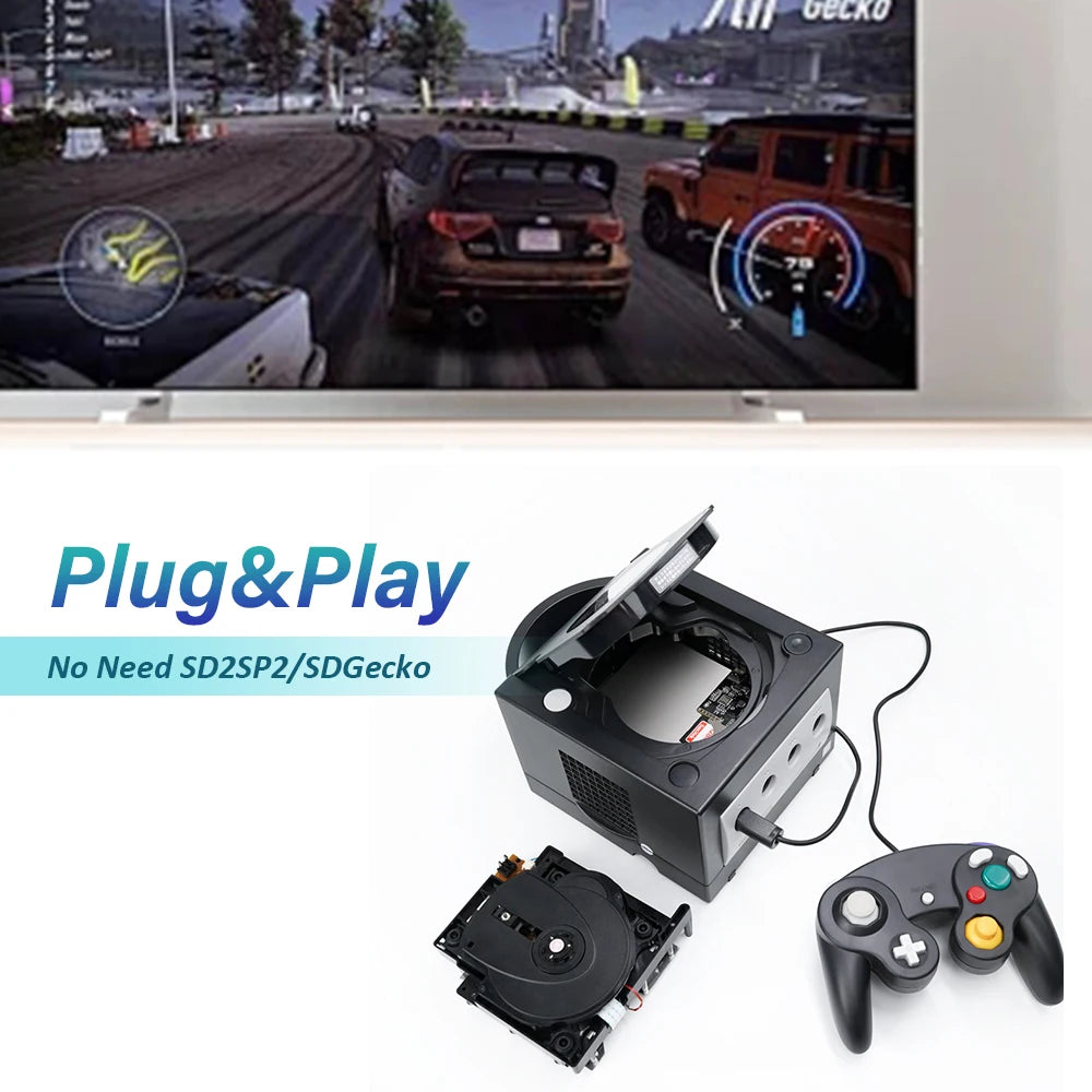 RetroScaler CUBEODE V1.2 Optical Drive Emulator – GameCube GC Loader S ...