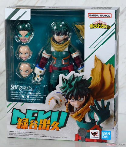 Bandai S.H.Figuarts My Hero Academia Deku Figure — Anime Action Toy for Kids Gift