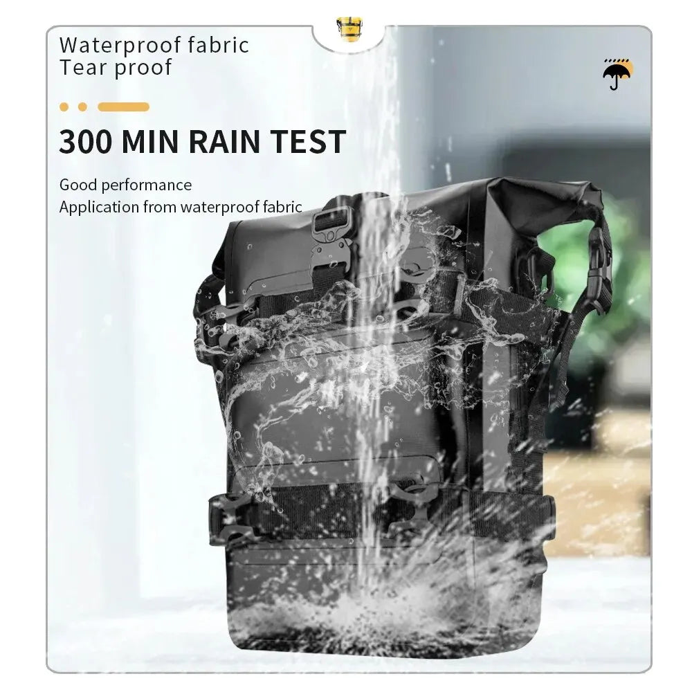 Waterproof Bag for Motorcycle Accessories: Repair Tool Placement Bag for BMW R1200GS, HONDA, Suzuki DL650 V-Strom - Fits Frame Crash Bars