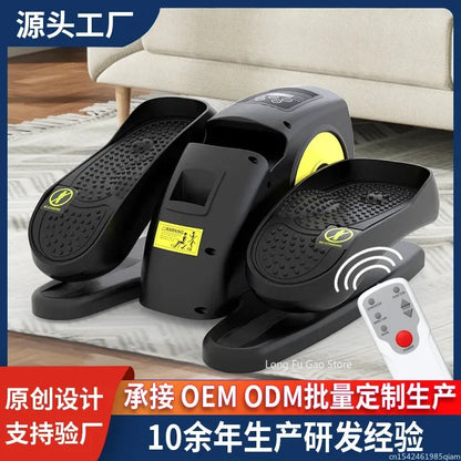 Mini Elliptical Stepper – Small Multifunctional Household Fitness Machine, Silent Space Walking Stepper