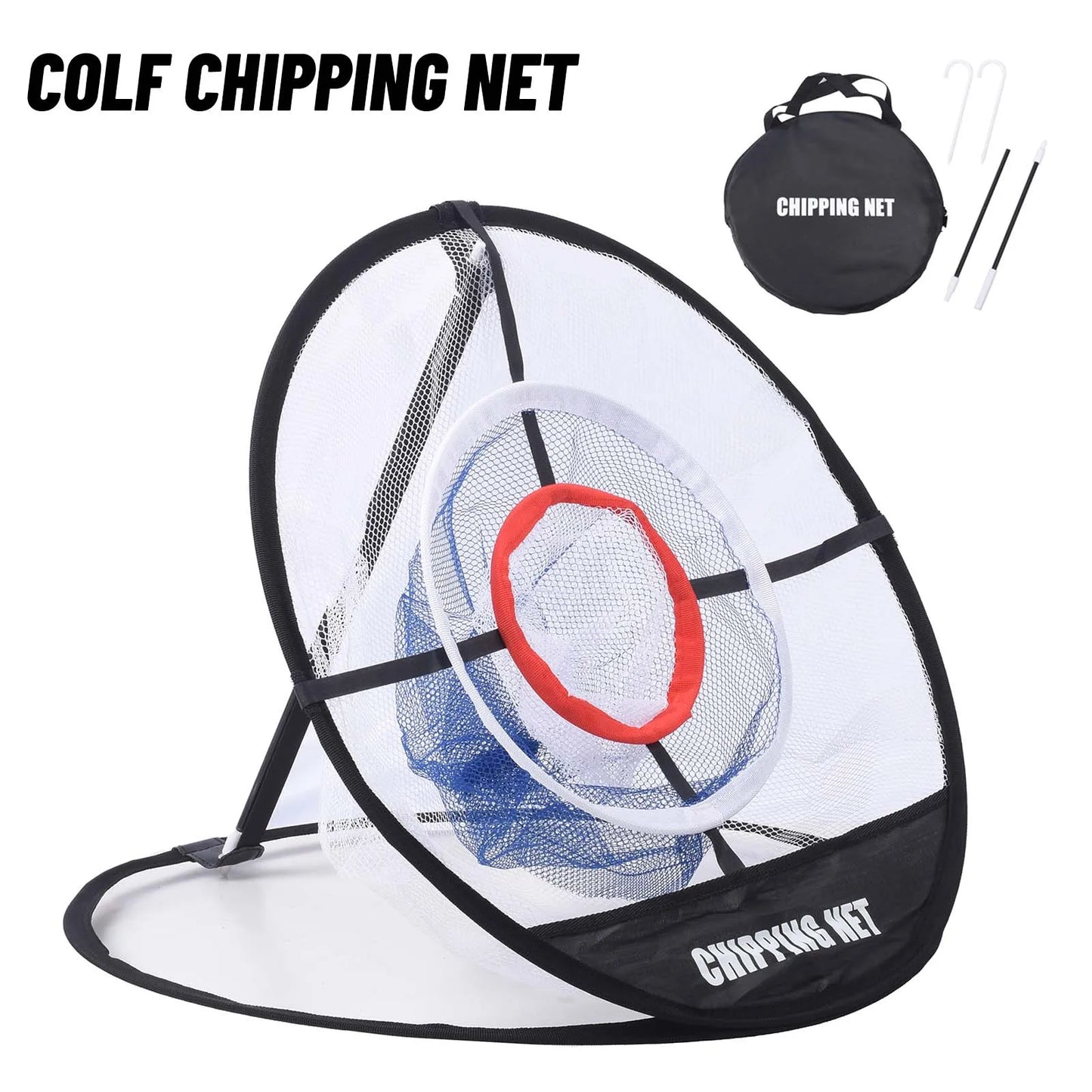 Foldable Golf Practice Net – Portable Indoor & Outdoor Swing and Accuracy Training Accessory