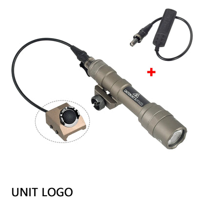 Tactical Surefire M600 M600U/M600B Airsoft Flashlight – Powerful LED Scout Light with 5 Switch Styles for 20mm Rail Rifle Gun