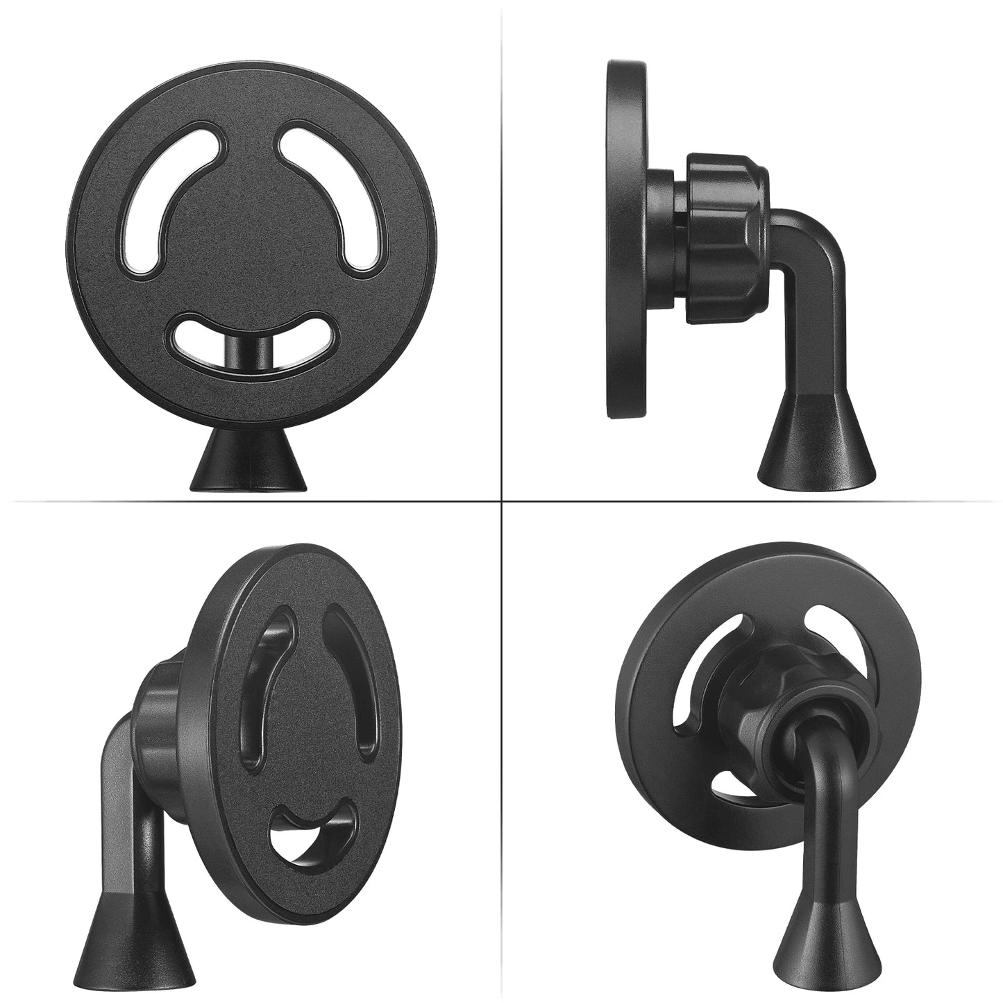 Magnetic Phone Tripod Mount Adapter with 1/4"-20 Hole - For MagSafe iPhone 15/14/13/12, Plus, Pro Max, Magsafe Case, Selfie Stick