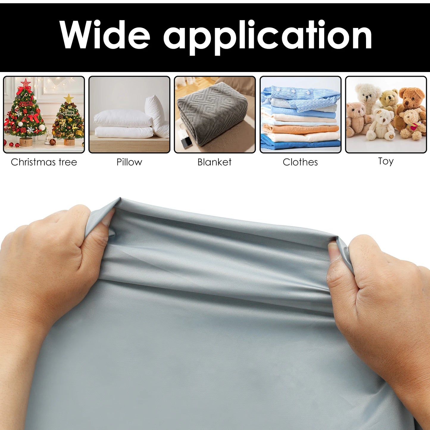 Large Cushion Storage Bag with Handles – Waterproof Dustproof Outdoor Furniture Cover