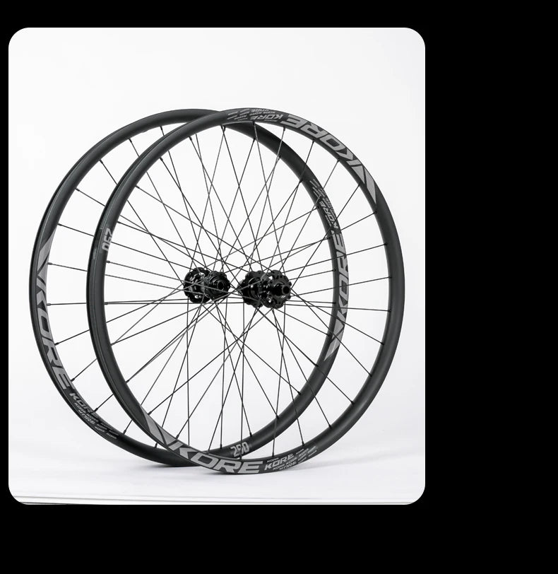 KORE MTB Carbon Wheelset – 27.5/29in Enduro & Downhill with 36T Ratchet HG Hub, BOOST, 28H, 30–36mm Width