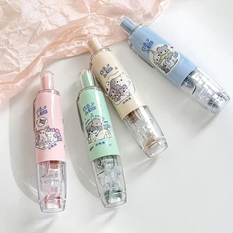 Cartoon Style Dot Glue: Press-On Office & Student Stationery - Multifunctional Scotch Tape for Study & Exam Supplies