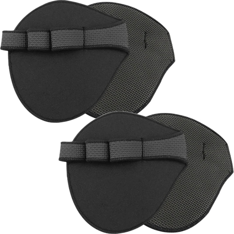 2PCS Neoprene Grip Pads – Weightlifting & Gym Workout Gloves for Powerlifting, Calisthenics, and Fitness Hand Protection