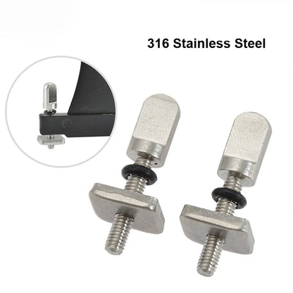 316 Stainless Steel Screw Fin Box – SUP Surfboard Fin Fixing Accessory for US Fin Box