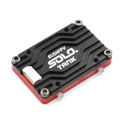 RUSH Solo Tank 5.8G VTX Video Transmitter – 1.6W High Power with Built-in Microphone & CNC Heat Dissipation for RC FPV