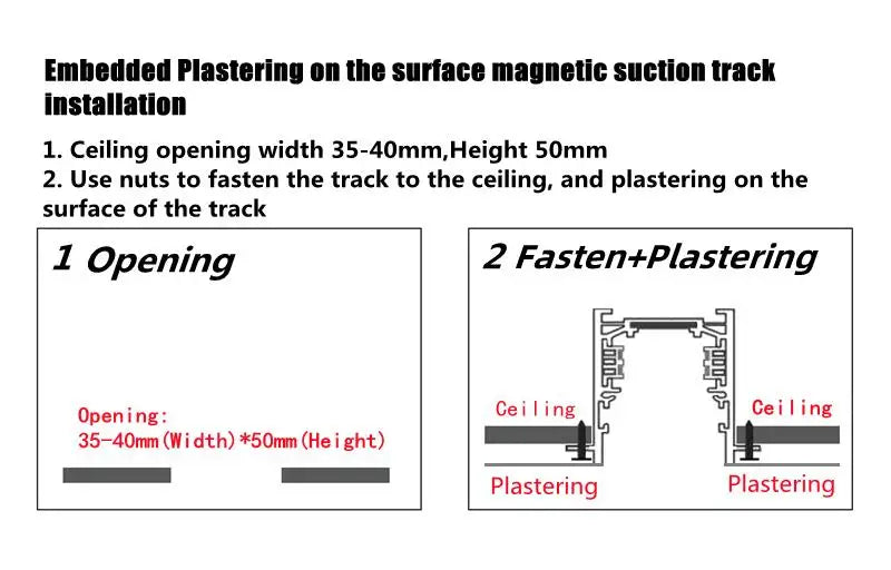 LED Magnetic Track Light Grille, Modern Embedded Flexible Linear Flood Lamp, DC48V Ceiling Spotlight for Indoor Living
