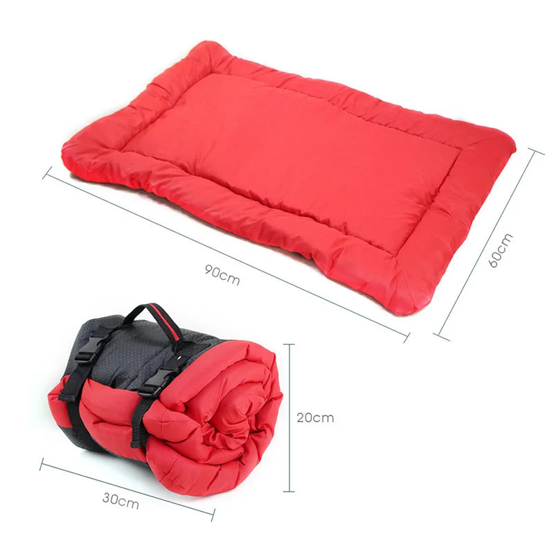 Outdoor Waterproof Dog Bed Blanket - Foldable Picnic Mat & Car Seat for Small to Large Dogs