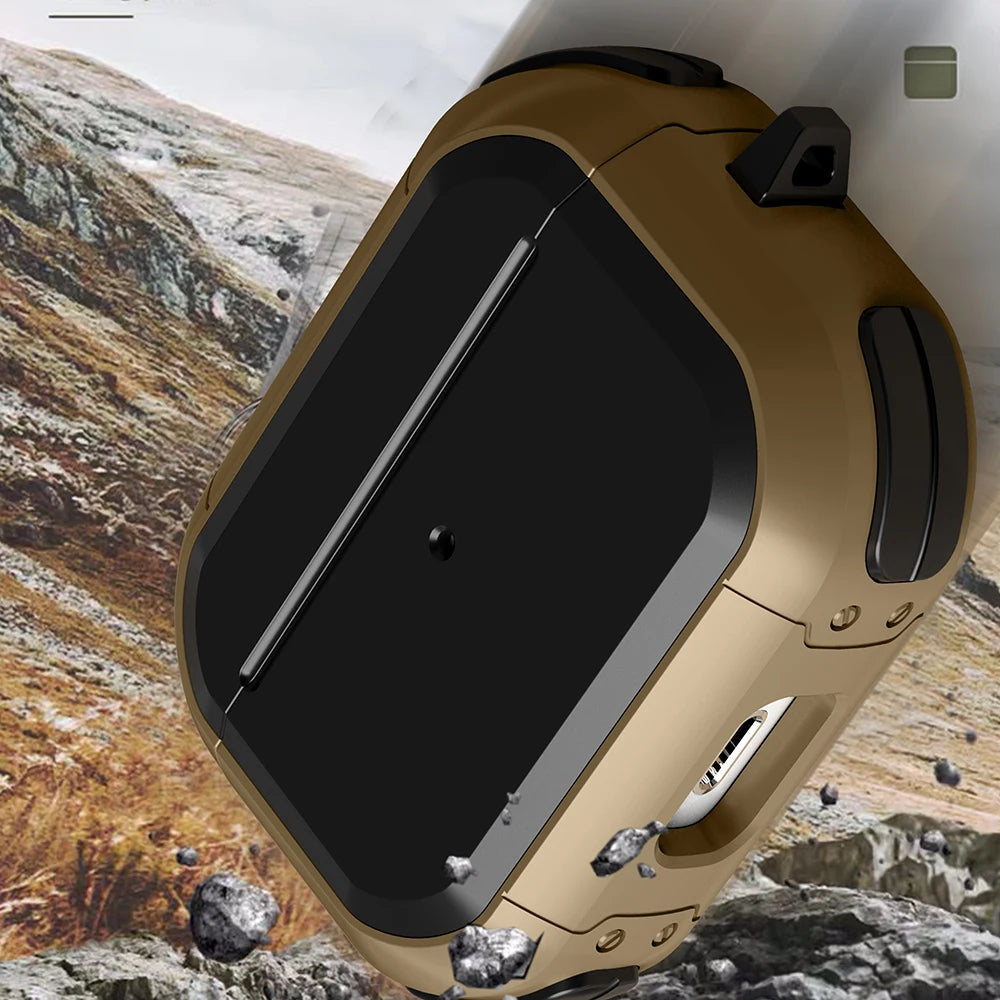 TPU Protective Case with Keychain for AirPods Pro 2nd Gen (2023) – Compatible with AirPods 1/2/3