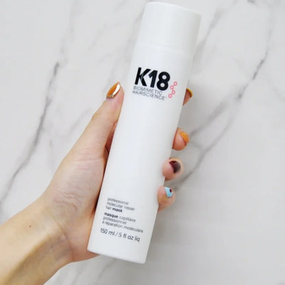 K18 Leave-In Molecular Repair Hair Mask – Deep Conditioning Keratin Treatment for Smooth, Healthy Hair (50ml/150ml)