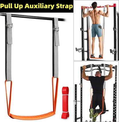 Pull-Up Assistance Bands Set — Resistance Straps for Men & Women | Chin-Up, Hanging Training & Body Stretching Workouts