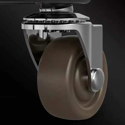 Noiseless 4-Wheel Abdominal Roller – Multifunctional Muscle Trainer with Handles for Gym & Home