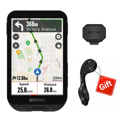 iGPSPORT iGS800 Touchscreen Bike Computer - Professional GPS, Map Navigation, WiFi, ANT+, 50H Battery Life