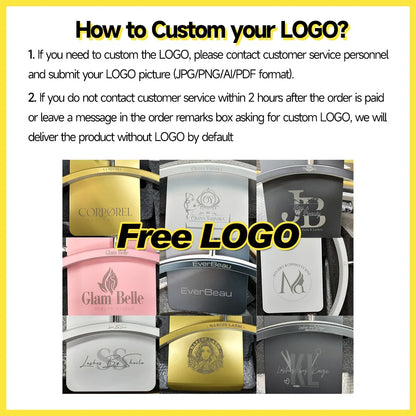 23" OEM 45W LED Eyelash Extension Lamp – Adjustable Brightness Half-Moon Bed Lamp with Ring Light & Free Logo