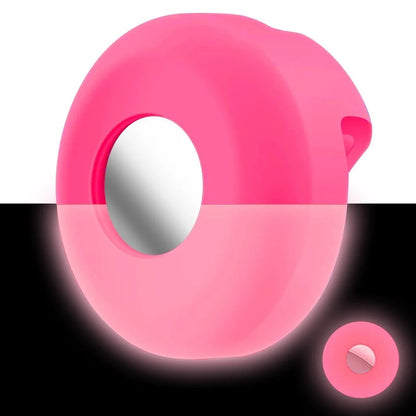 Airtag Dog Collar Holder – Silicone Protective Case for Apple AirTag, Full Body Cover Fits All Collar Sizes