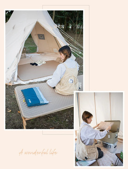 BISINNA Ultralight Outdoor Camping Pillow – Compressible Portable Hiking & Travel Pillow