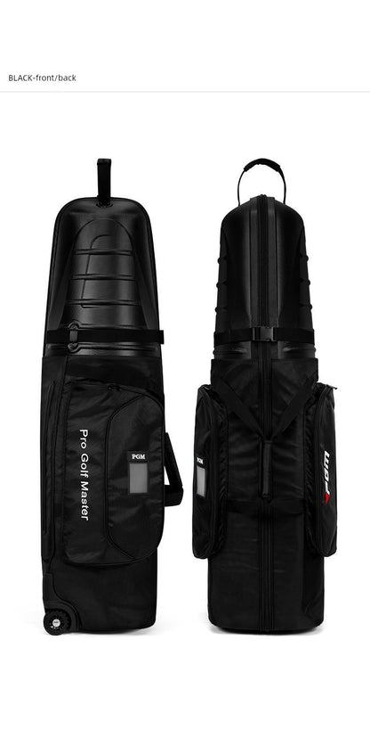 PGM Travel Golf Bag – Hard Shell Aircraft Consignment Roller Bag for Men & Women, Anti-Collision and Anti-Extrusion