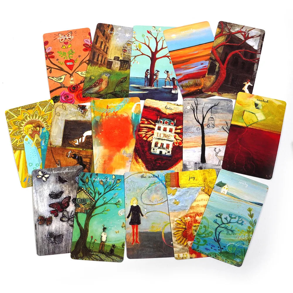 Mudras for Body, Mind, and Spirit – Yoga Practice Course with 68 Tarot Oracle Cards Deck for Guidance